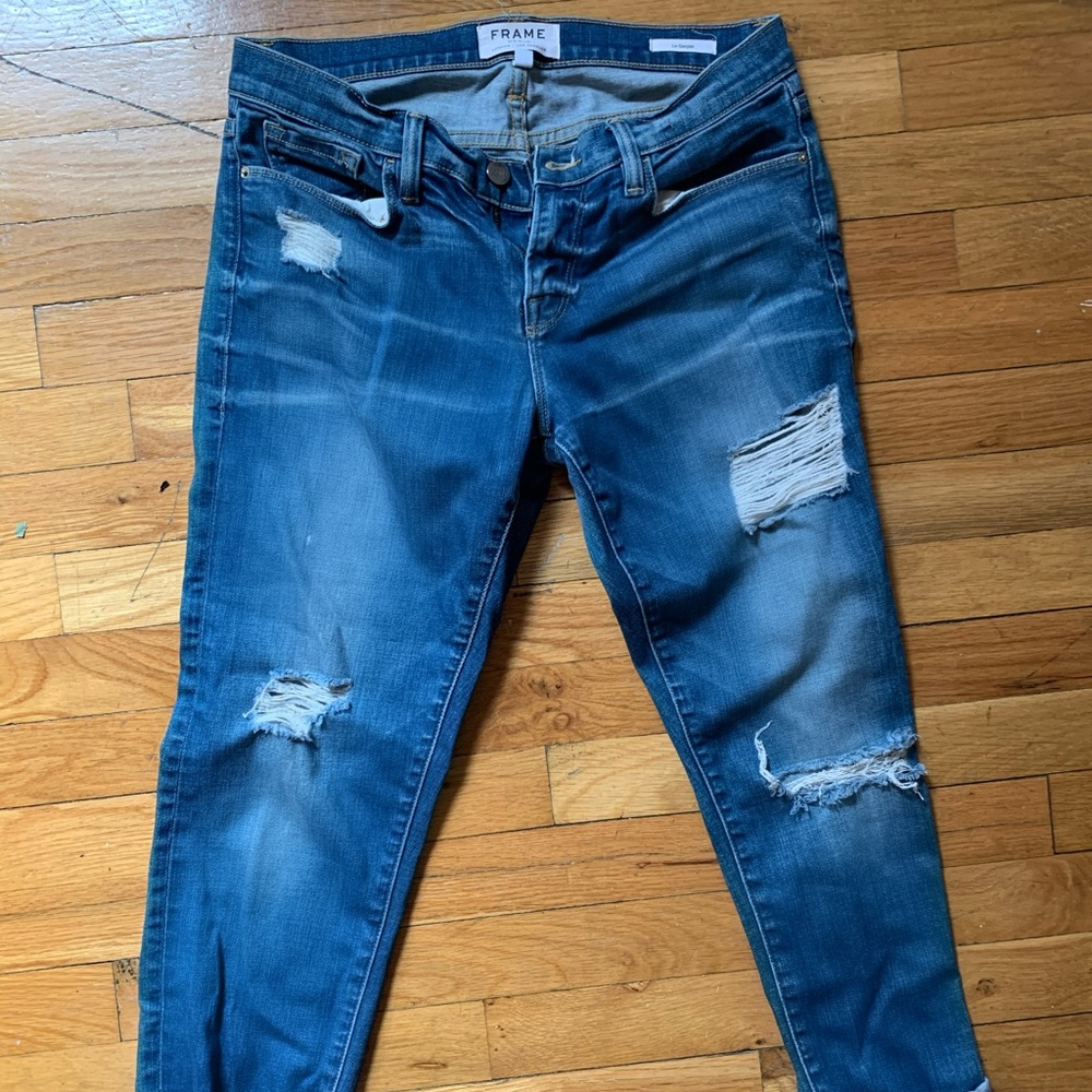 Frame boyfriend jeans size 26